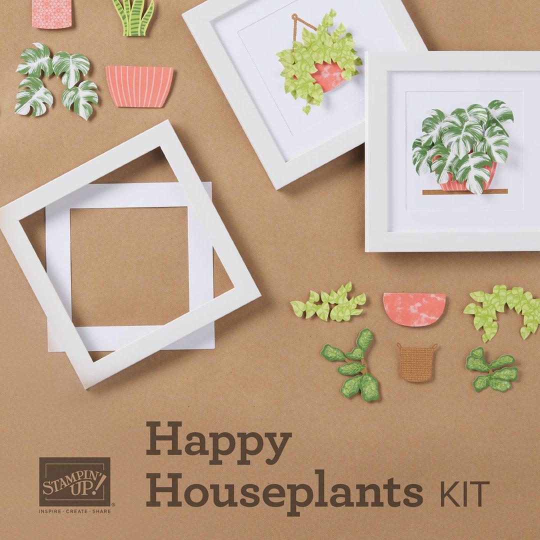 Paper Crafting Framed Plants Kit