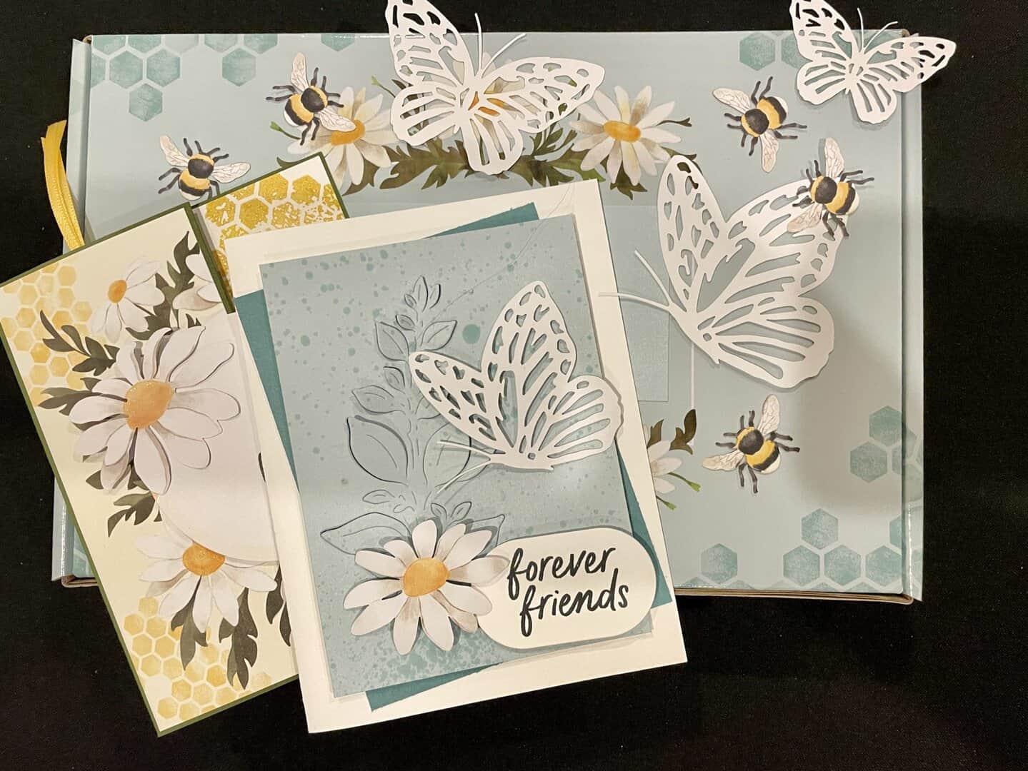 Honey Bees and Butterflies Sip N Stamp Event Image