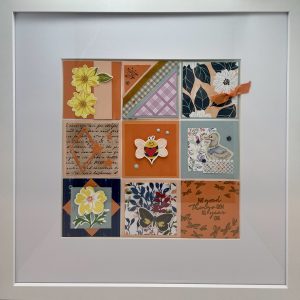 January 10, 2026 All-Day Event Sample Swap using Cloud Cover, Timid Tiger, and Petal Pink as our base colors.